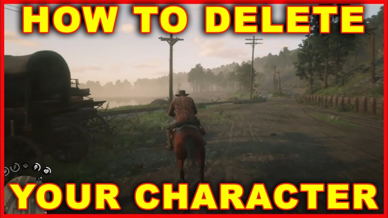 Red Dead Online: How to Delete Your Character (Change Your Character)