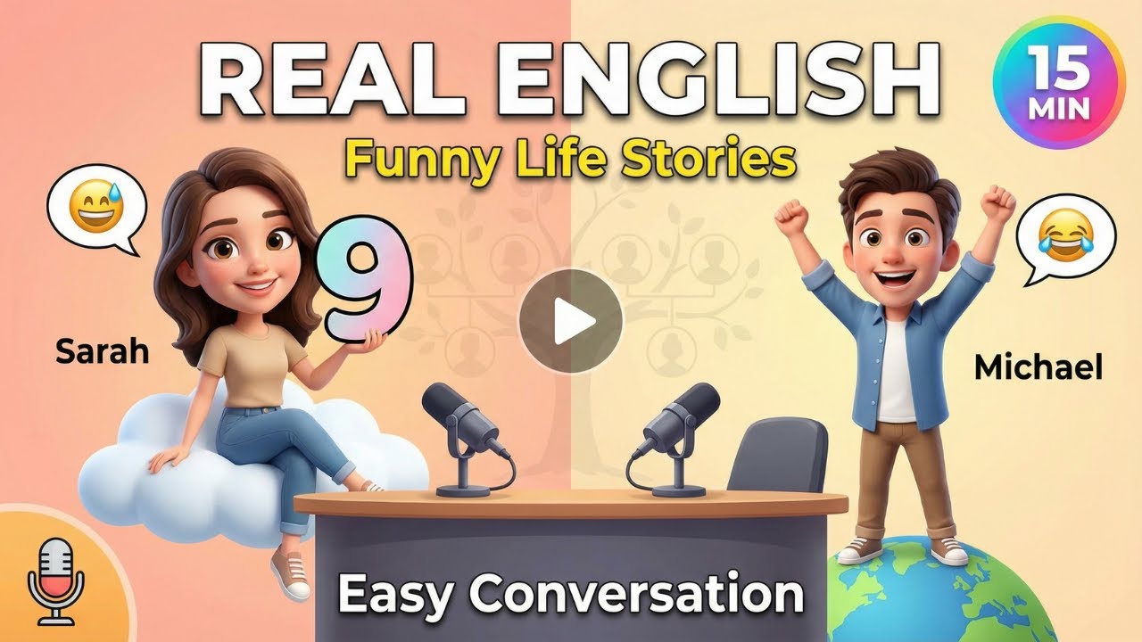 Learn English Speaking Easily | Natural Conversations About Work and Friends
