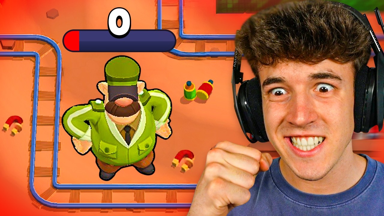 CONSIGO ELIMINAR EL GUARDIA de SUBWAY SURFERS en BRAWL STARS