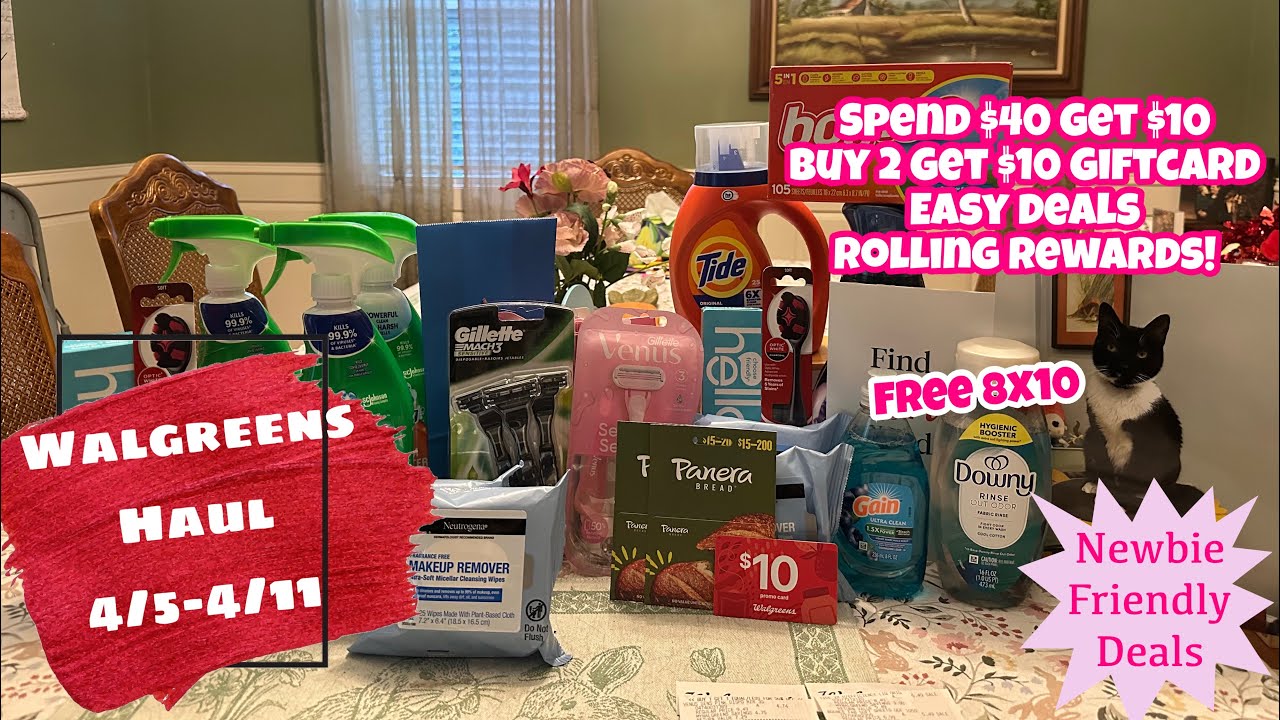 Покупки в Walgreens с 5 по 11 апреля | Выгодные предложения + Накопленные бонусы для экономии сре...