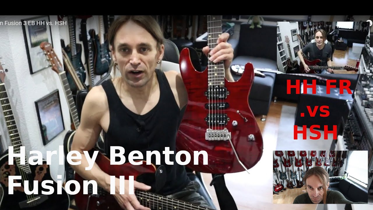 Harley Benton Fusion 3 EB HH vs. HSH