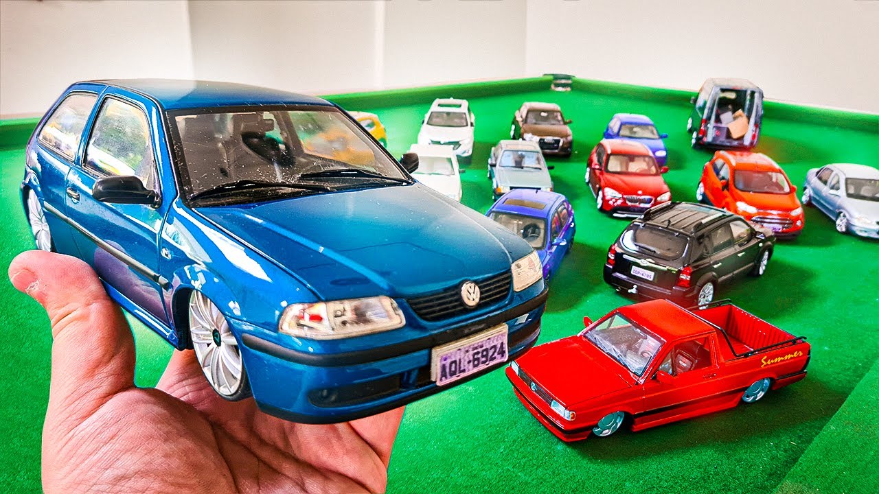 ESSE LUGAR TEM CARRINHOS BRASILEIROS! GOL, CORSA, SAVEIRO E VÁRIAS MINIATURAS 1:18