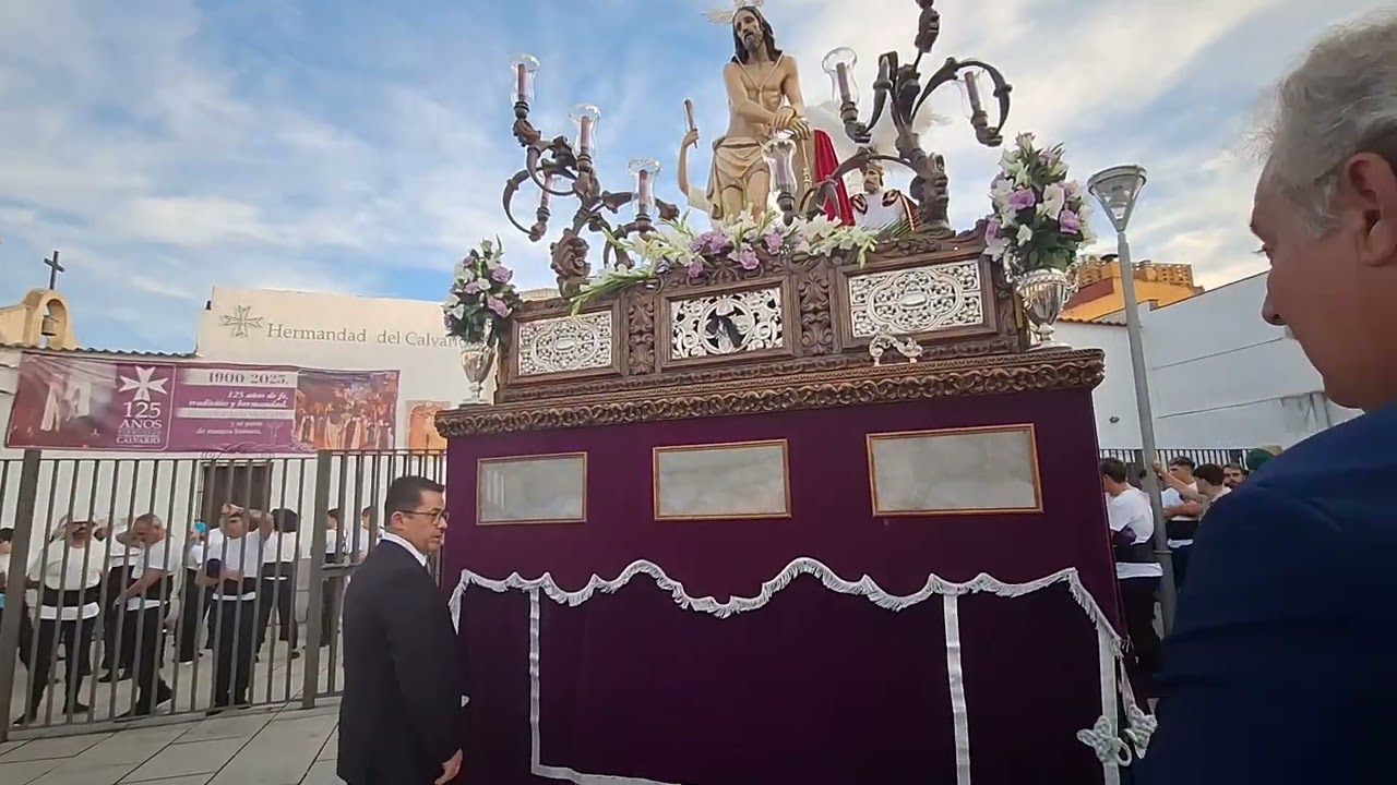 Procesión Extraordinaria 125 Aniversario Calvario - Flagelación de Jesús