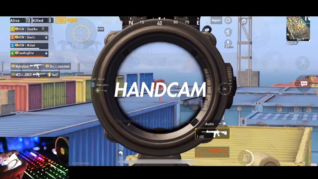 Handcam Updated | PUBG Mobile