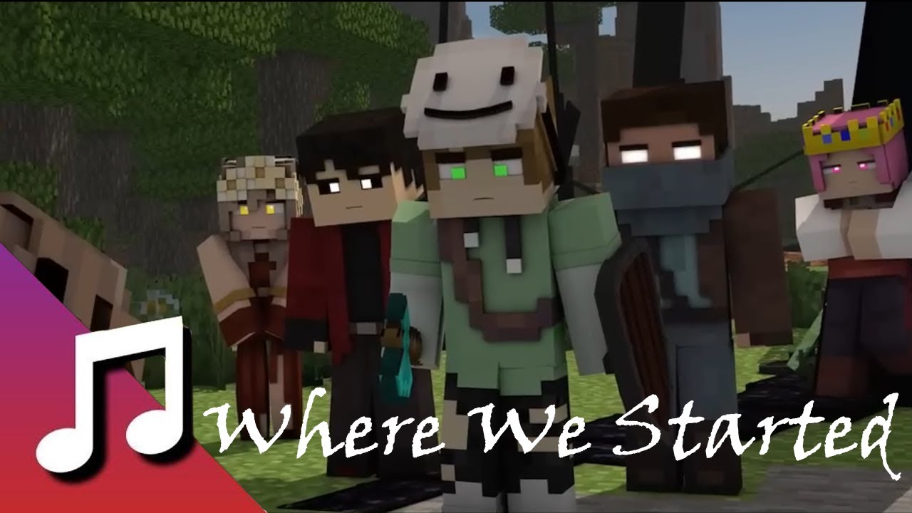 ♪ 'Where We Started' ♪ Montage [JeffVix Minecraft Music Video] AMV