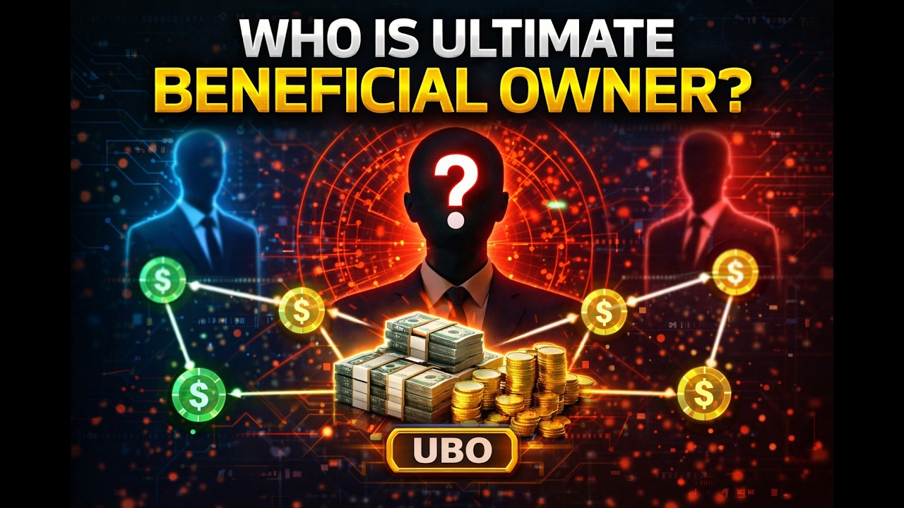What is UBO? Ultimate Beneficial Owner Explained #aml #finance #financialcrime #kyc #cdd #learning