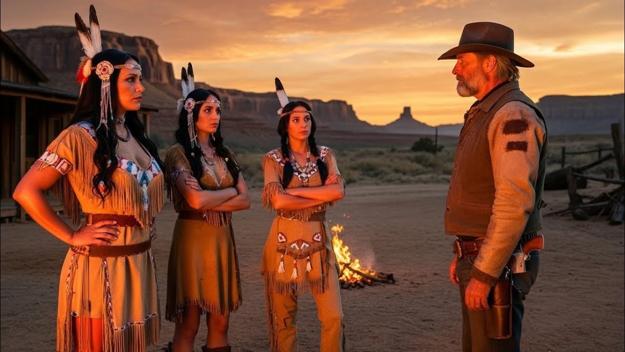 Er Wollte Nur Eine Nacht Schlafen – Doch Drei Apache-Witwen Wählten IHN Zum Ehemann! 😱🌵