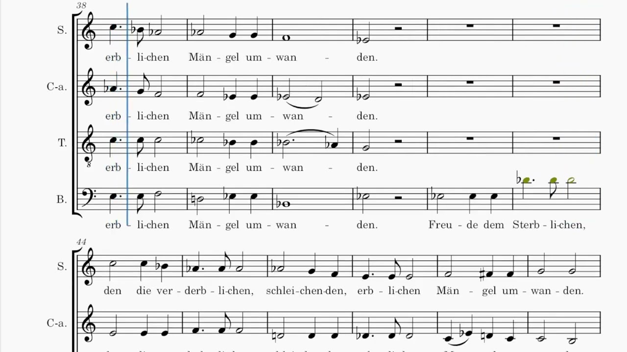 Chor der Engel - Tenor