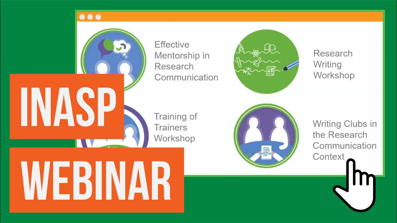 Webinar: INASP services for researchers from the Global South