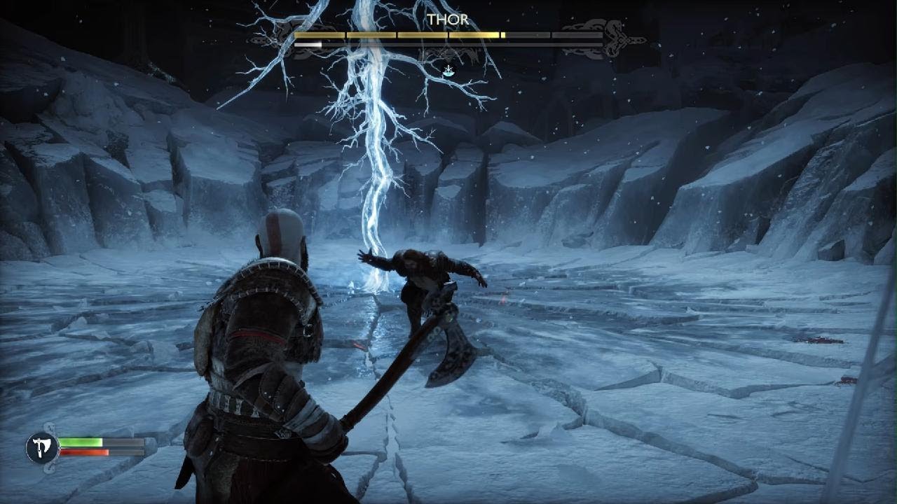 Kratos vs Thor – First Epic Fight ⚡ | God of War Ragnarök