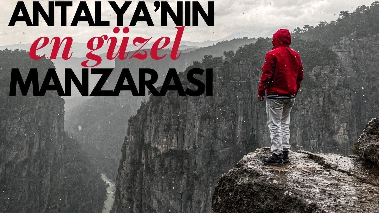 TAZI KANYONU: Seyir Terası ve Alternatif Rota w/@HazrsanCkalm
