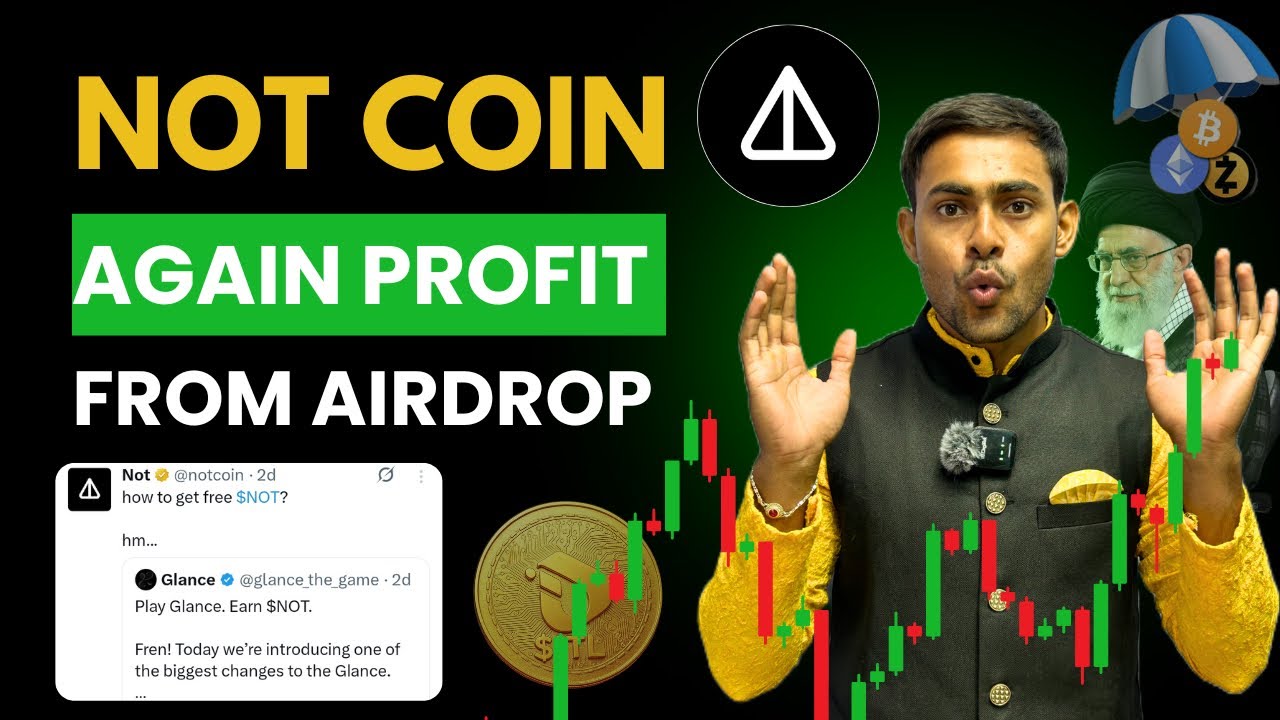 🔥NotCoin Again Airdrop : Know This !! Not Coin New Update || Interlink Listing || Crypto Market 