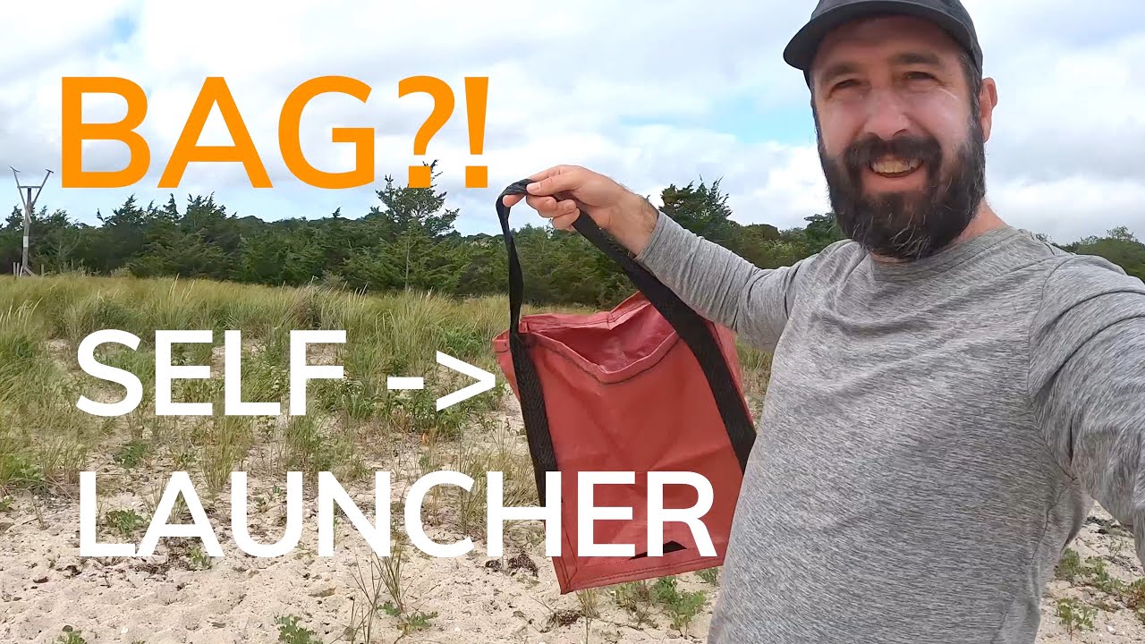 Self Launching Kite with Bag Anchor???
