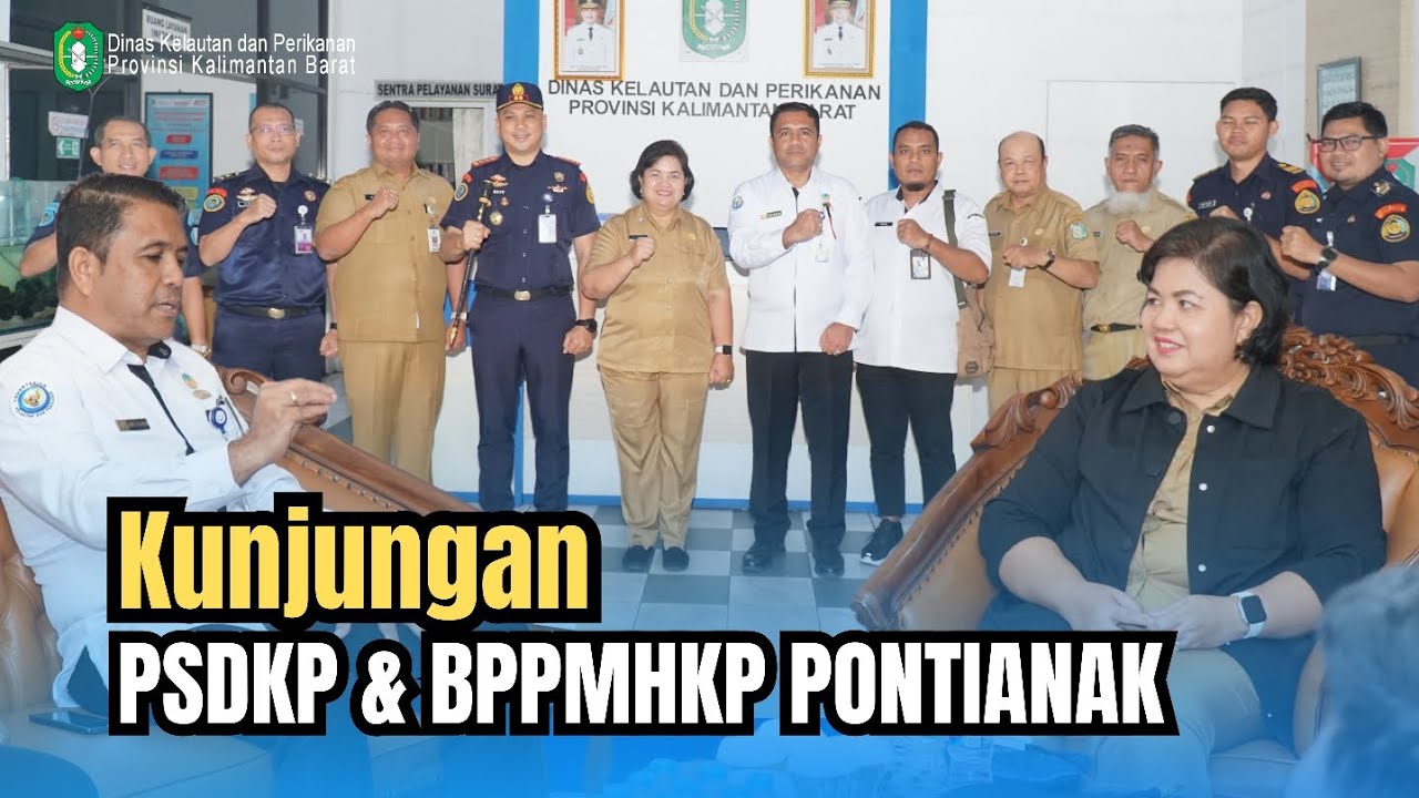 PSDKP Pontianak & BPPMHKP Kunjungi DKP Kalbar! Pengawasan & Mutu Perikanan Diperkuat