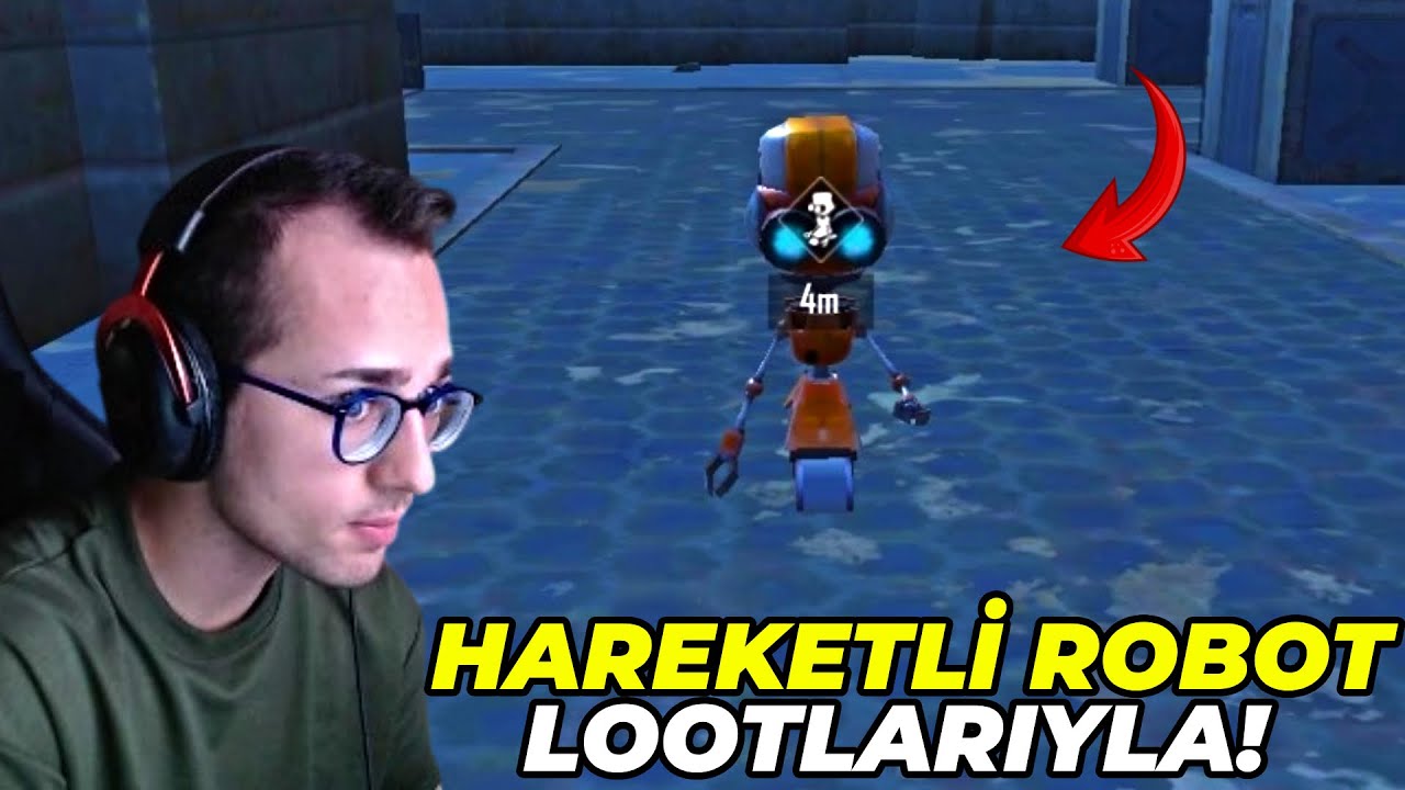 HAREKETLİ ROBOTLARIN LOOTLARIYLA WIN ALMAK ? PUBG MOBILE
