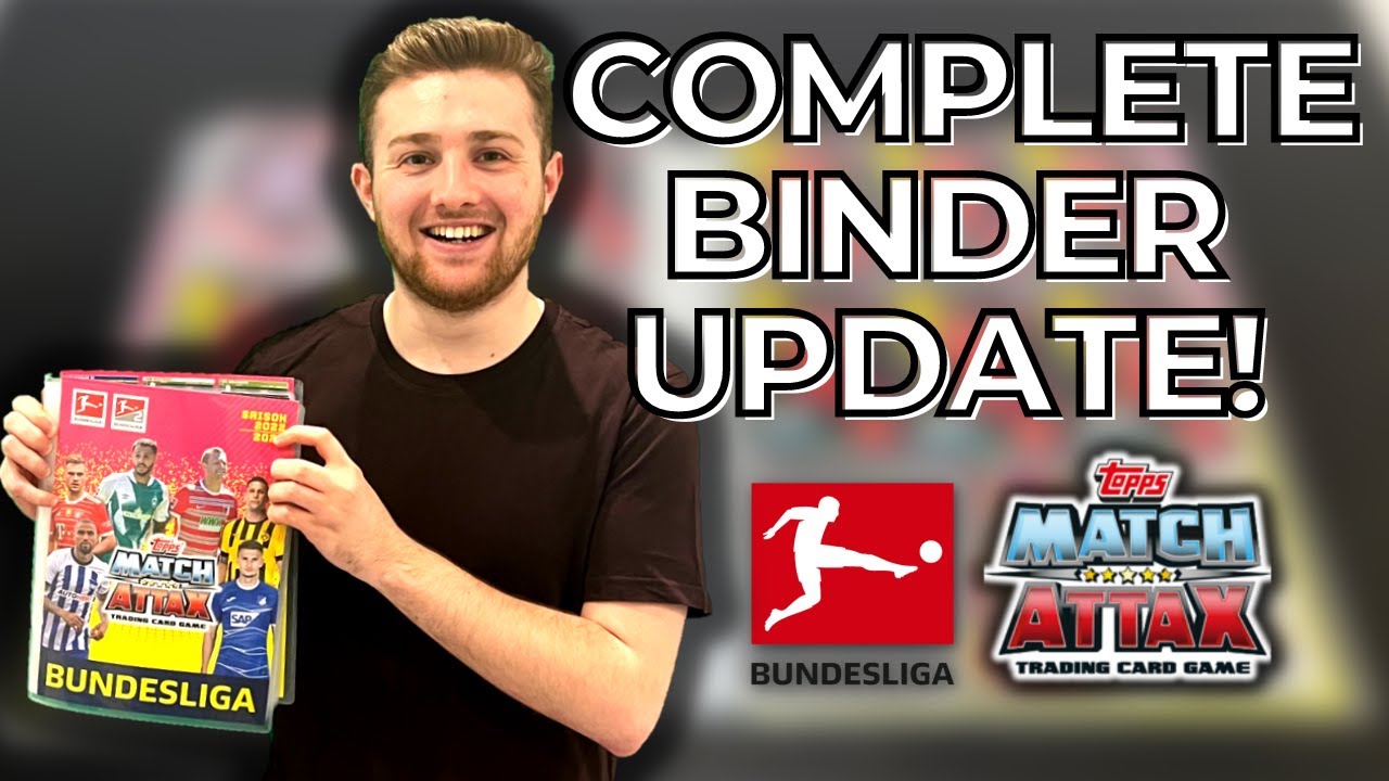 ALL 18 CHROME SHIELDS! | TOPPS MATCH ATTAX BUNDESLIGA 2022/2023 | COMPLETE COLLECTION BINDER UPDATE!