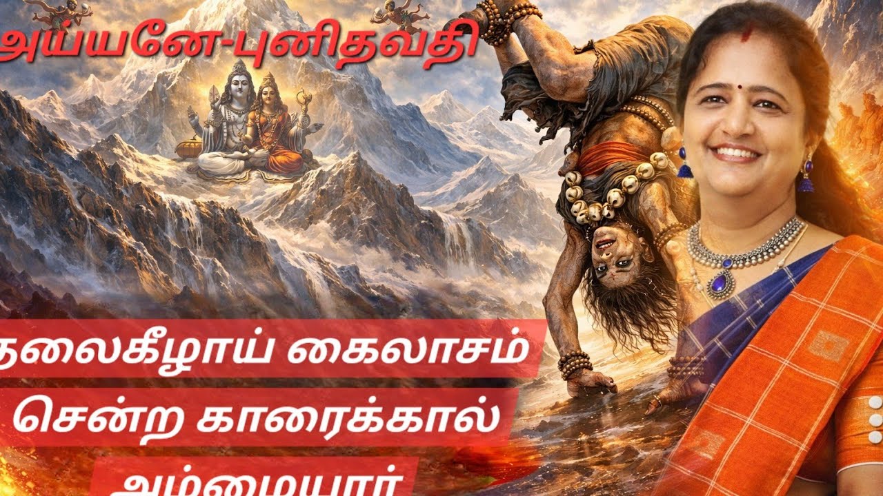 சிவன் ‘அம்மையே’ என்று அழைத்த ஒரே பெண் – காரைக்கால் அம்மையாரின்-பேய் உருவம்- மாம்பழம் -அதிசய வரலாறு!