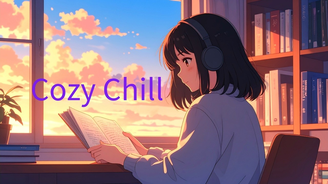Sunset Chill Lofi - Study & Focus Music (1 Hour)