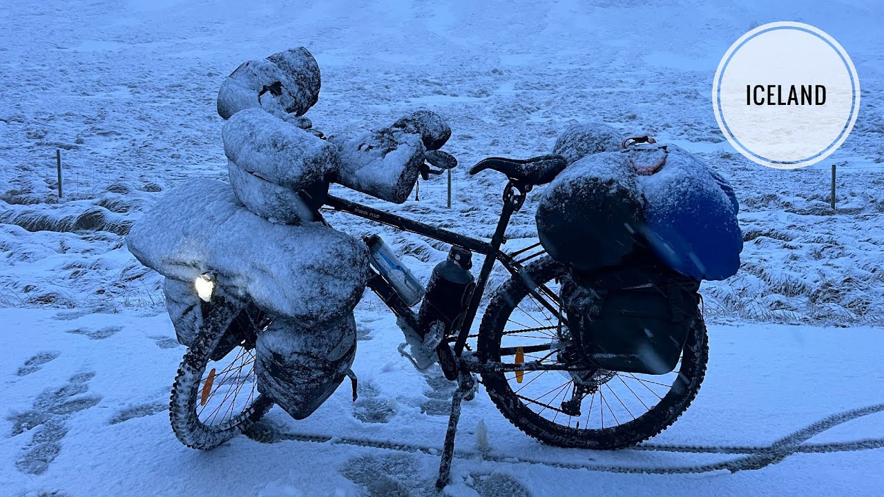 L' Islande à vélo l'hiver