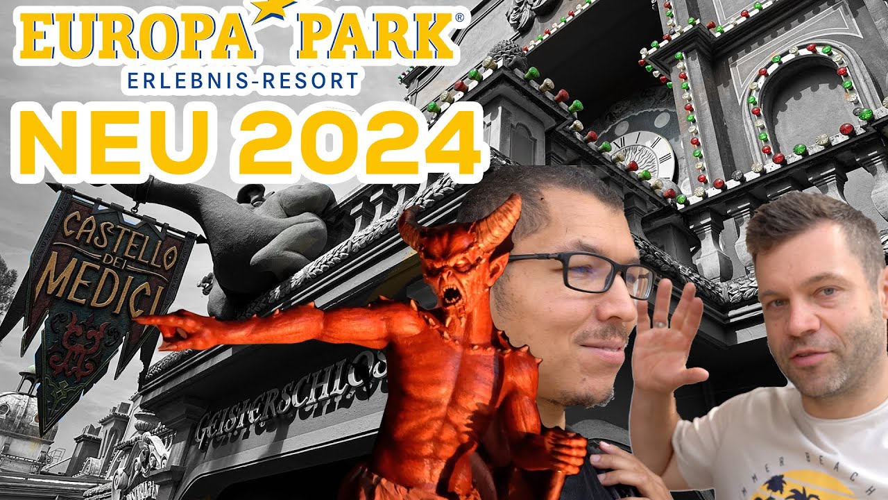 Europa Park NEU 2024: Entdecke das Geisterschloss Castello dei Medici!