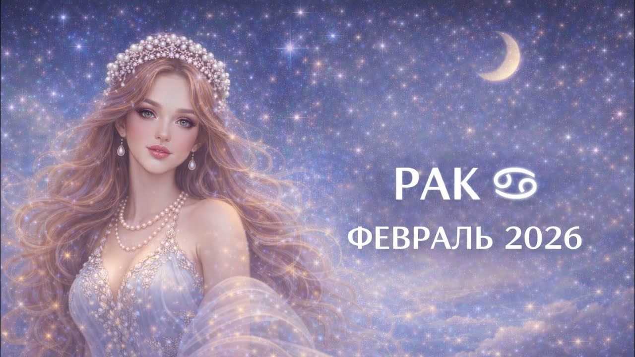 РАК ♋️ Февраль 2026 изменит тебя навсегда. Деньги, близость, сила