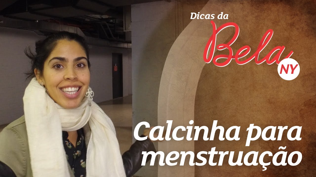Calcinha para menstruação | Bela Gil