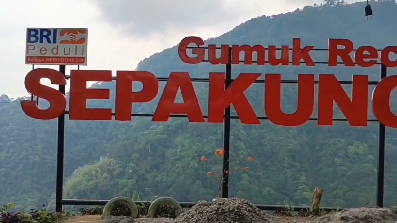 Wisata Gumuk Reco Sepakung | Ondo Langit Banyubiru - Wisata Pemacu Adrenalin