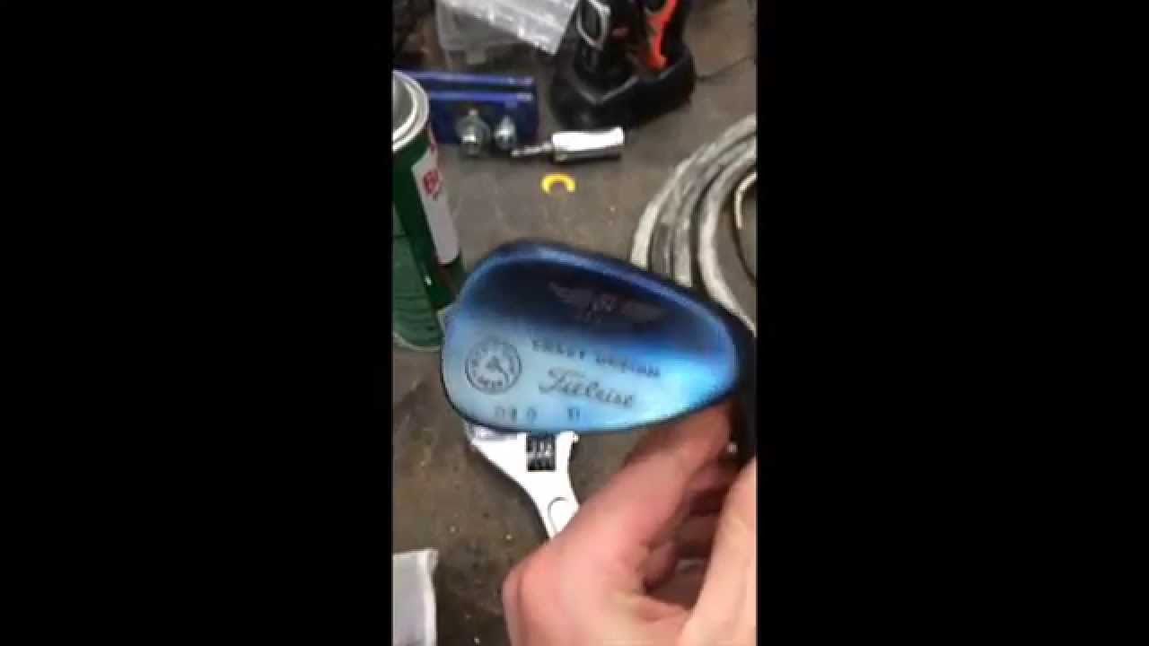 Torch Finish Golf Wedge (Bluing)