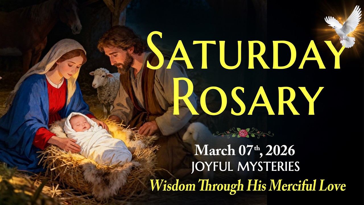 Saturday Holy Rosary ❤️ March 07, 2026 ❤️ Joyful Mysteries Of The Rosary [Virtual]