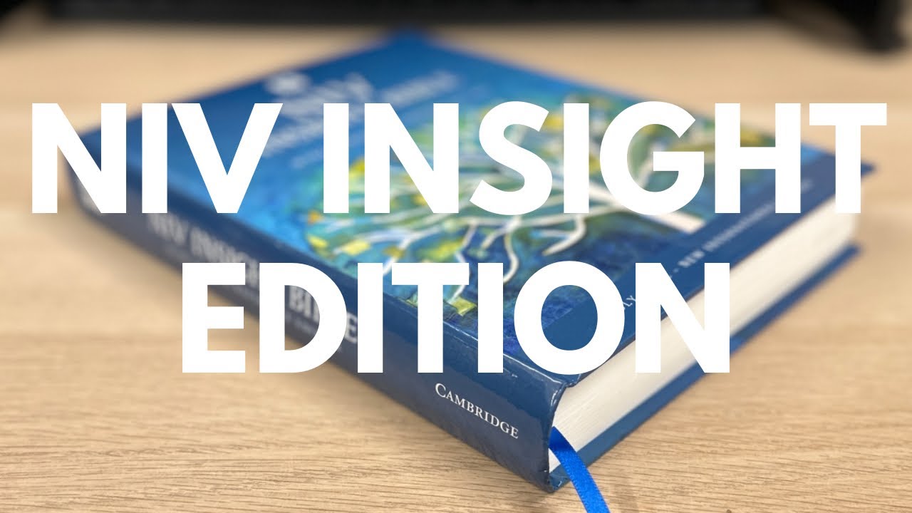 Cambridge NIV Insight Bible — ОЧЕНЬ ЛЮБЛЮ! 🥰