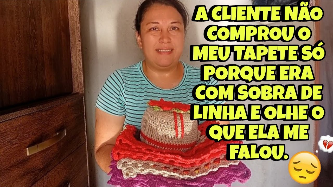 A CLIENTE RELAXOU MEU TRABALHO SÓ PORQUE ERA TAPETE COM SOBRAS DE LINHAS 😔