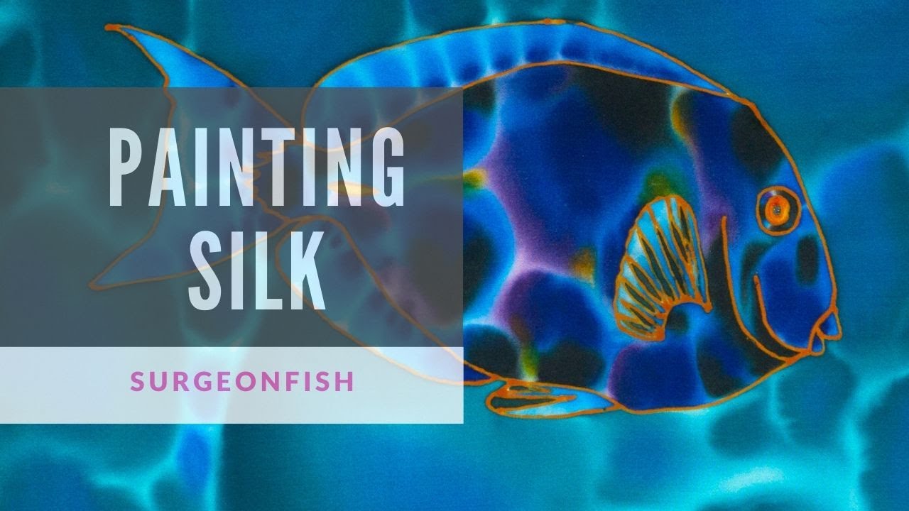 How to paint silk with Pebeo Setasilk Paints | Jean-Baptiste Fine Art