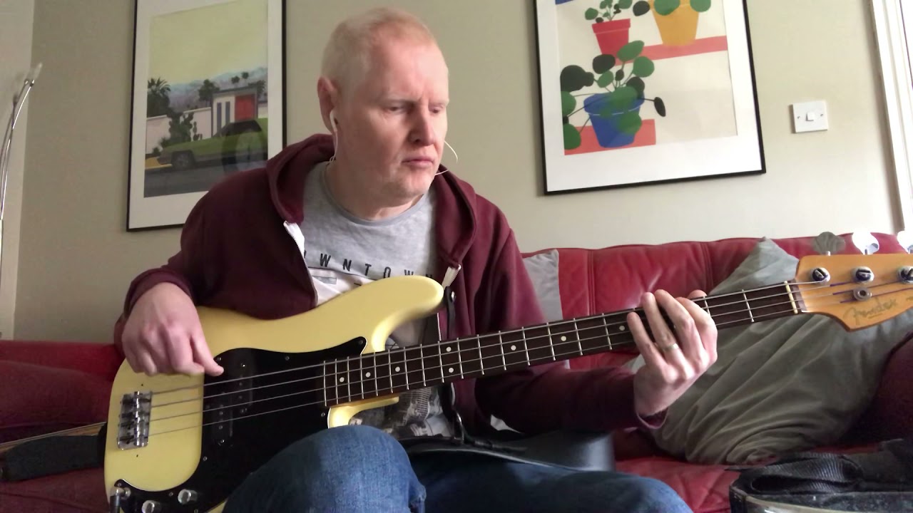 Bad u2 bass cover play along