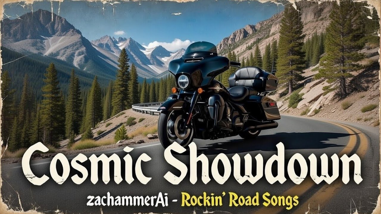 Cosmic Showdown - zachammerAi - rockin' road songs 