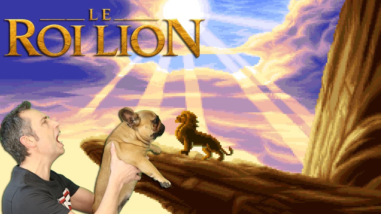 LE ROI LION ! Papounet se prend pour SIMBA ! Retrogaming Walt Disney !