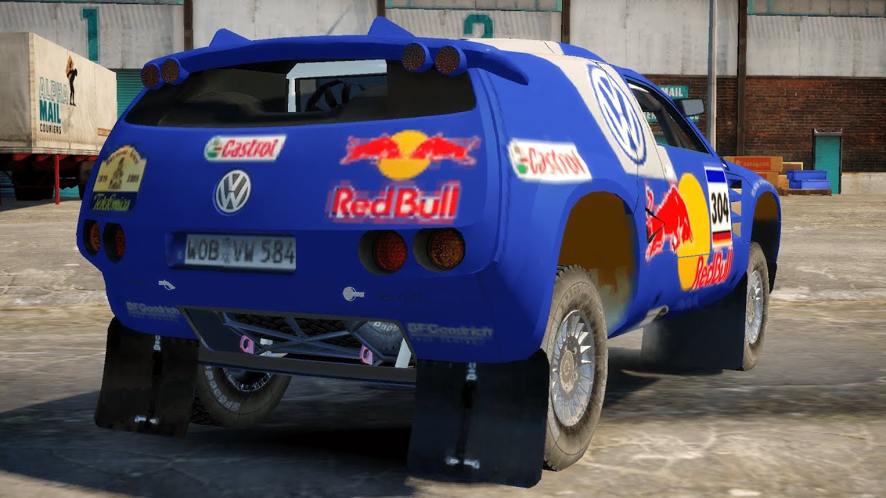 GTA IV VOLKSWAGEN TOUAREG RALLY CRASH TESTING HD