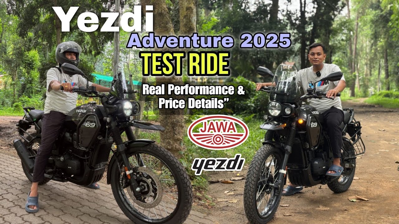 “Yezdi Adventure 2025 Test Ride 🔥 || Real Performance & Price Revealed!”