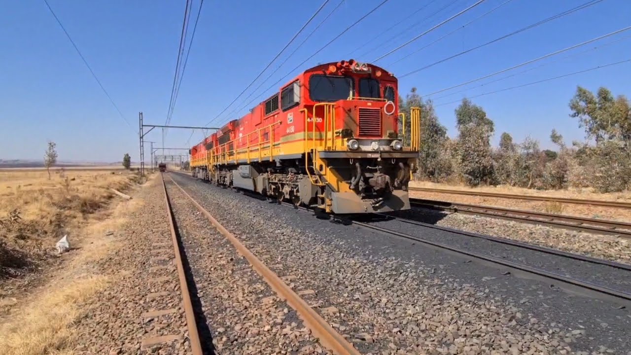 South African Railways lite locomotives compilation Gauteng Province.