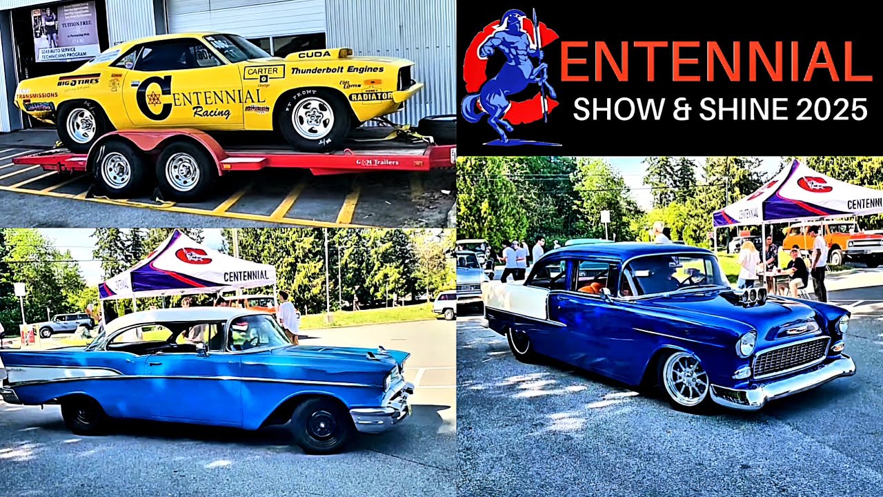 Centennial Secondary: Show  & Shine 2025  - Coquitlam BC  06/06/25