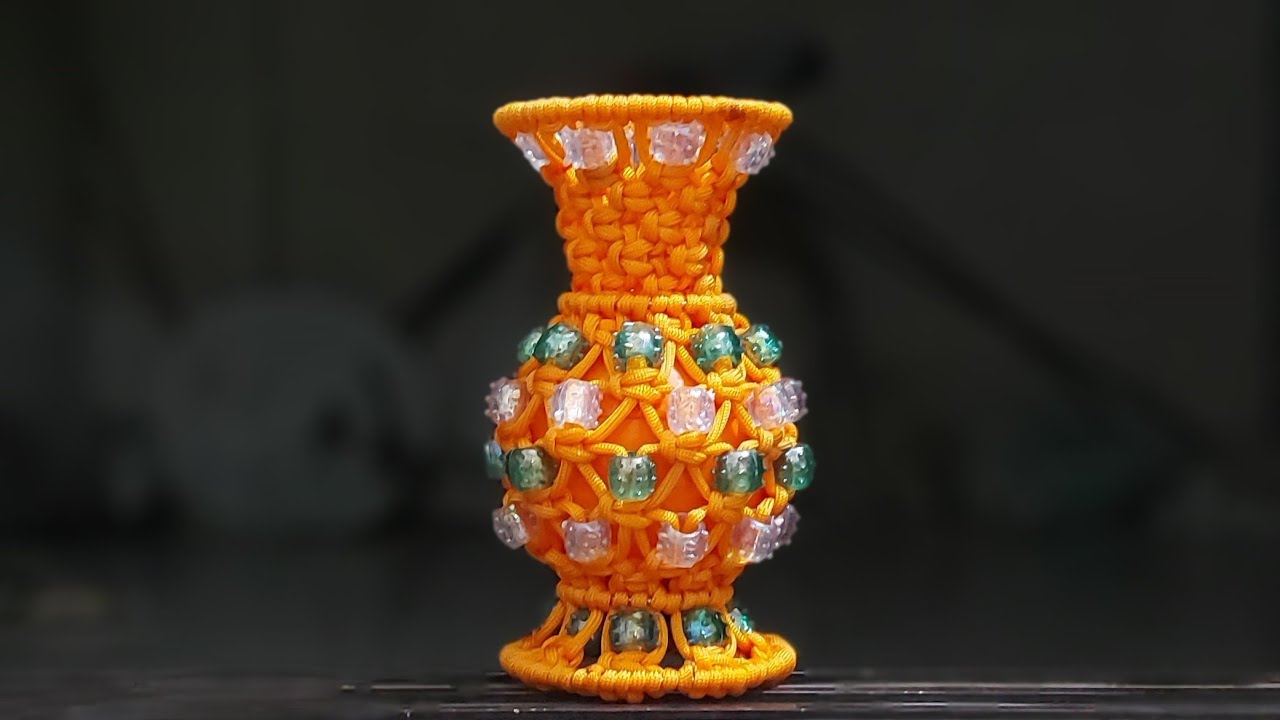 Macrame Flower Vase