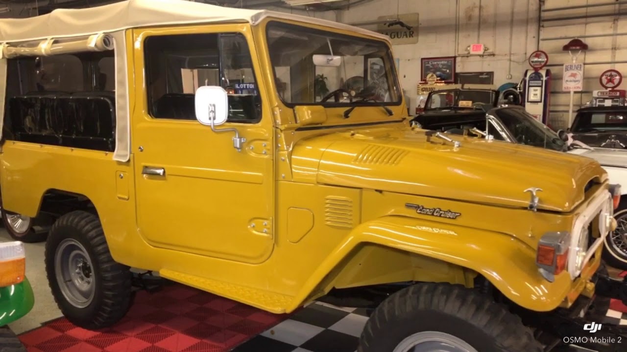 1976 Yellow Toyota FJ43 Land Cruiser Berliner Classic Motorcars