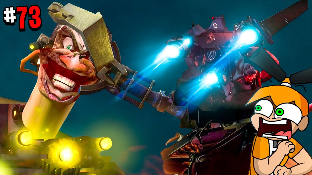 ¡EL G‑MAN TOILET VS LOS TITANTES! - Skibidi Toilet 73 | Palmita Reacciona