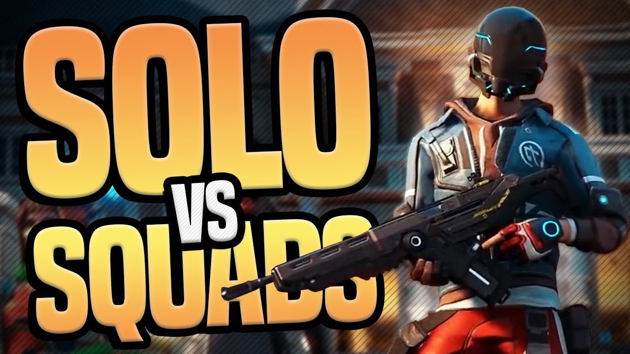 SOLO vs SQUADS in HYPER SCAPE!