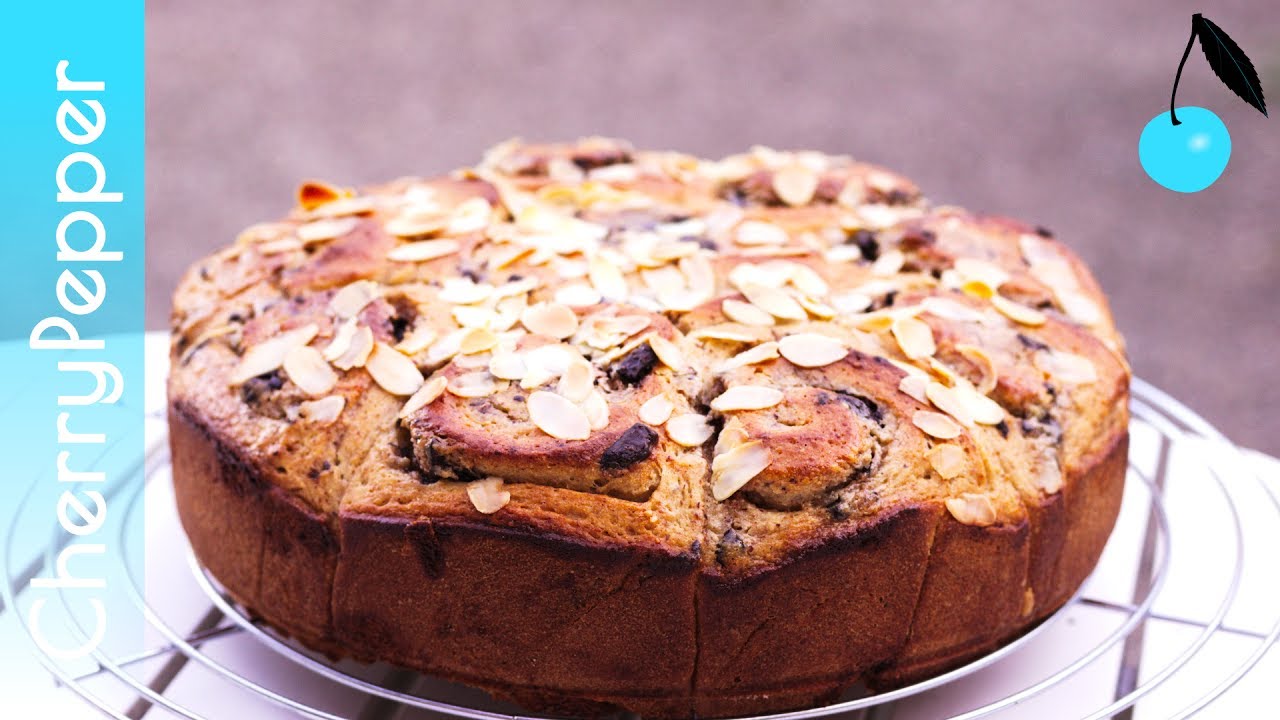 Brioche véganes aux amandes & pépites de chocolat 🍞🍫 Recette douce et gourmande ! | CherryPepper 🍒