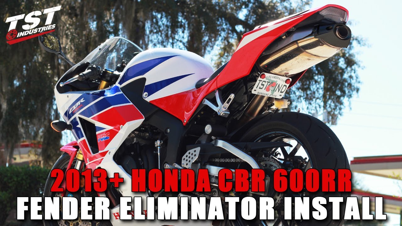 How to Honda CBR 600RR: 2013-2018 Fender Eliminator Installation