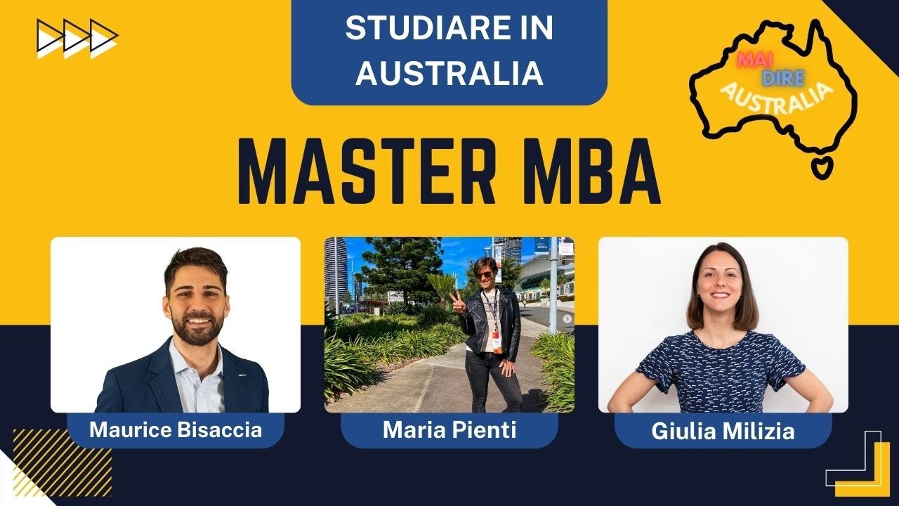 Studiare in Australia: MBA Master tra Sydney ed Adelaide con Maria Pienti