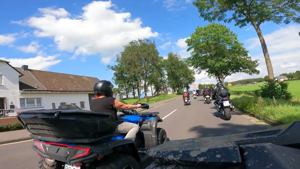 Waldbröl im Ausnahmezustand.  Fahrt nach Morsbach