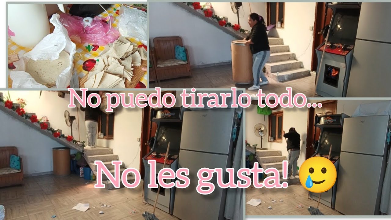 Soy desorganizada, quieren que tire todo 