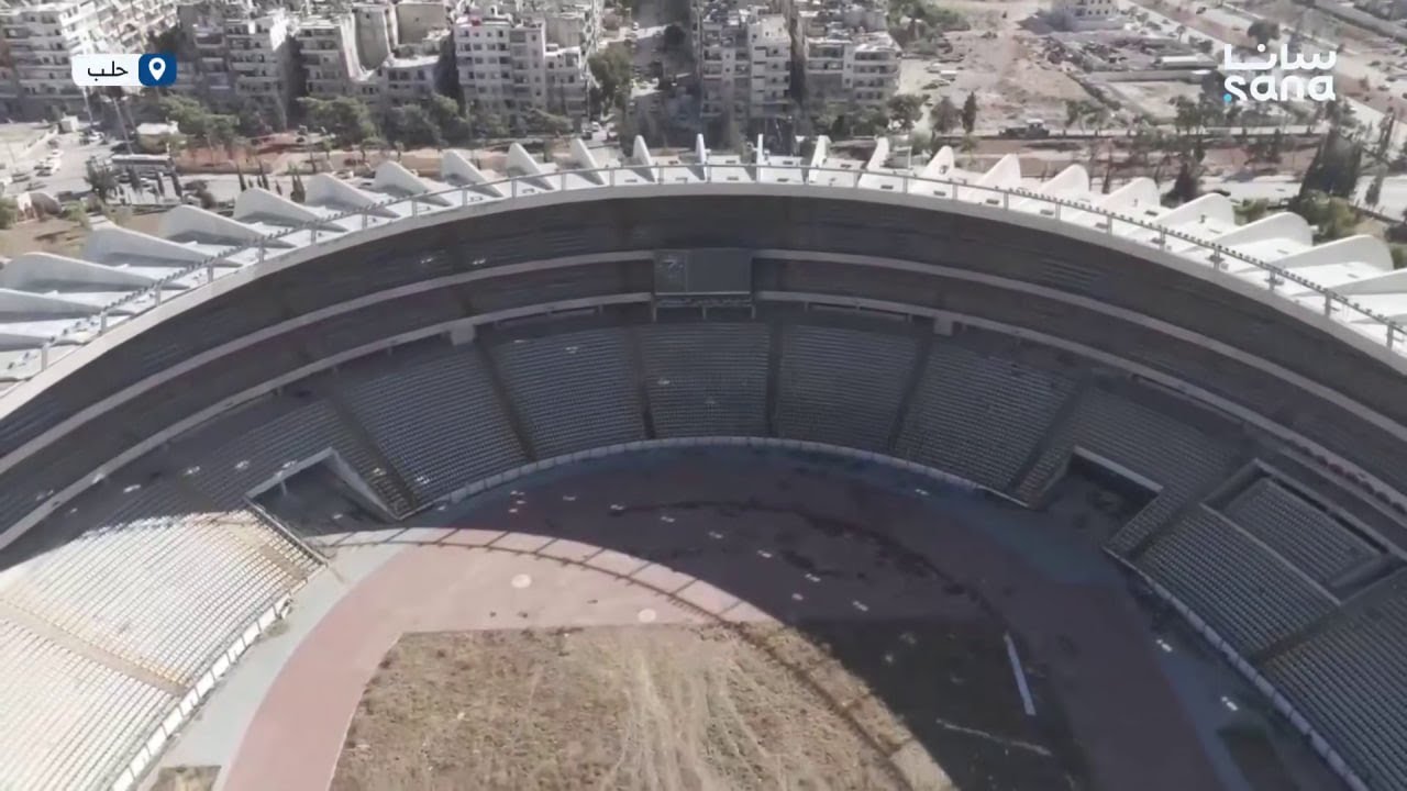 استاد حلب الدولي، أيقونة رياضية تنتظر إعادة التأهيل والبناء