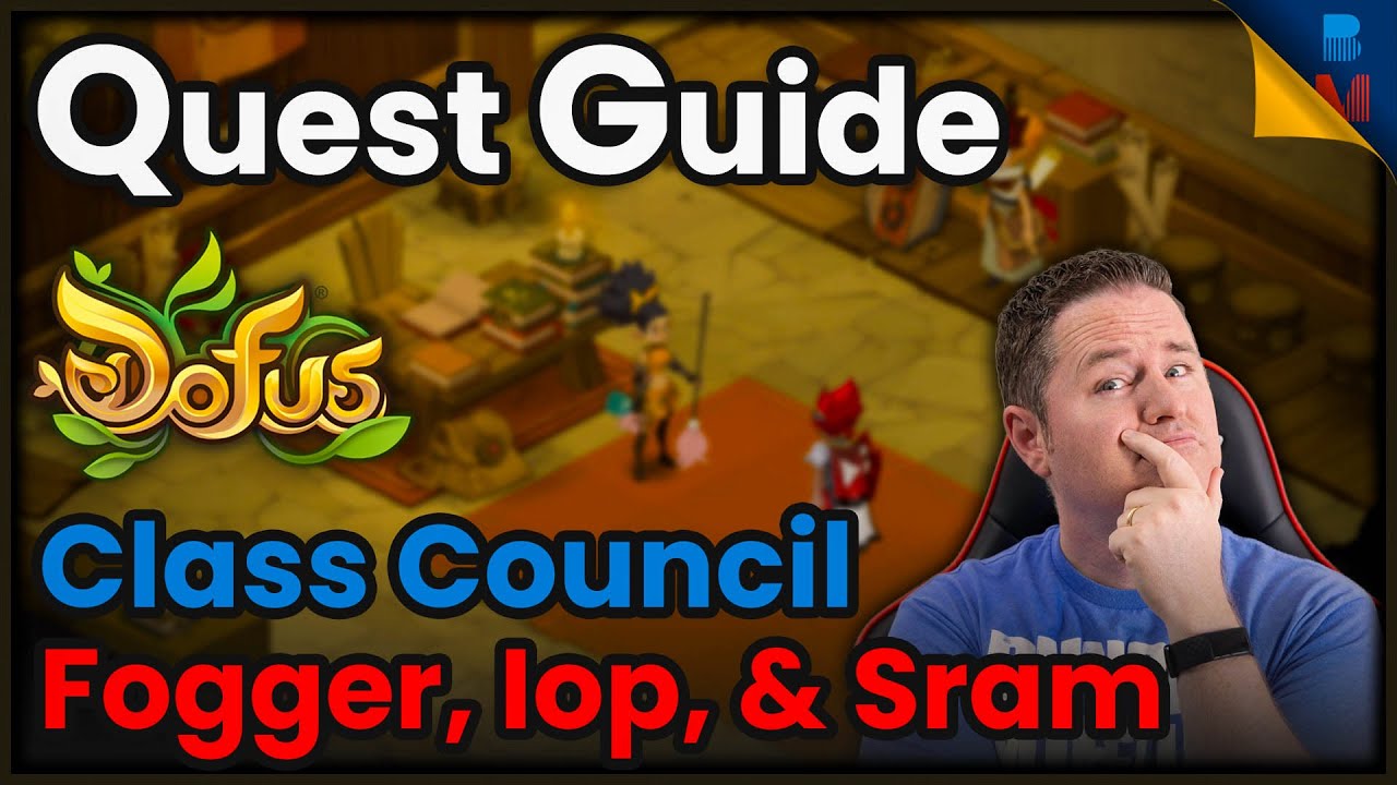 Dofus CLASS COUNCIL Quest Guide: Foggernaut, Iop, and Sram Classes!